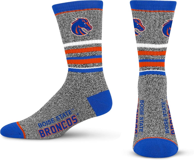 FBF Store For Bare Feet Men's NFL 5 Star Marbled Crew Sock, 1 Pair - Image 1